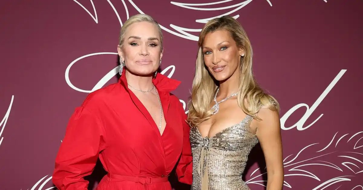 Yolanda Hadid and Bella Share a Special Moment on the Red Carpet at Cannes Film Festival