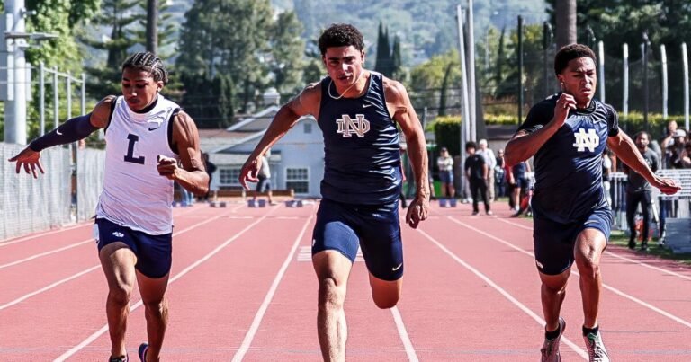 Zion Phelps from Loyola Shines as the Fastest Runner in the Mission League